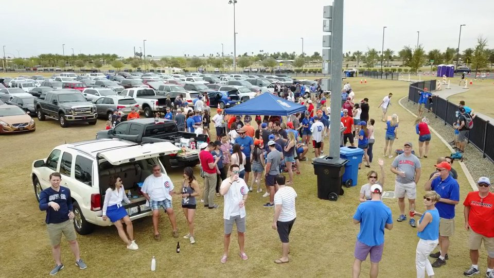 Athletics Spring Training Tailgating